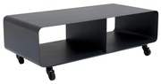 Kare Design Lounge M Verrijdbaar Tv-meubel Donkergrijs - 90x42x30cm.