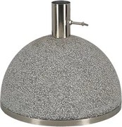 Esschert Design parasolvoet granito lichtgrijs M - LxBxH: 35,5x35,5x30,4cm