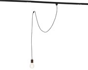 Hanglamp donkerbrons voor railsysteem 1-fase - Iconic Cavalux
