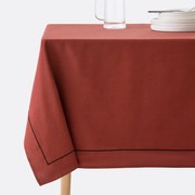 Tafelkleed in gewassen linnen/katoen Métis Bourdon