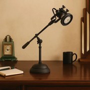 Tafellamp Prescott Antiek Zwart