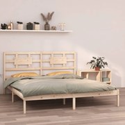 vidaXL Bedframe massief hout 160x200 cm