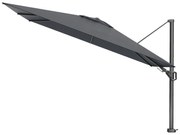Platinum Challenger rechthoek zweefparasol T2 Premium - 2,6 x 3,5 m. - Faded black