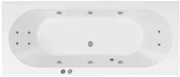 Lambini Designs Round Bubbelbad 180x80cm 6+4+2 hydro jets