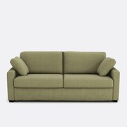 Slaapbank van katoen en linnen, Comfort Bultex®, Timor