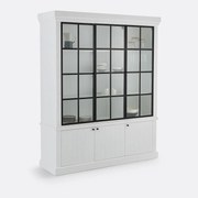 Buffetkast in massief grenenhout en MDF, Xinia