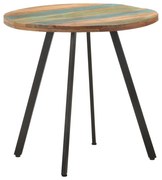 vidaXL Eettafel 80 cm massief gerecycled hout