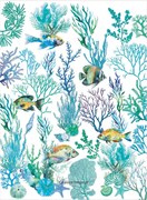 Theedoeken Naia Blanc, 4-delig