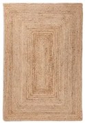 Jute Vloerkleed Naturel Tempo 120 X 180 Cm - Sklum