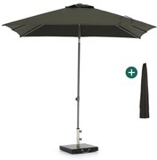 Shadowline Push-up parasol 240x240cm | Kees Smit Tuinmeubelen