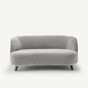 XS 3-zitsbank in stonewashed fluweel, Rosebury, design E. Gallina