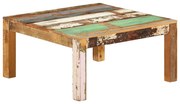 vidaXL Salontafel 80x80x40 cm massief gerecycled hout