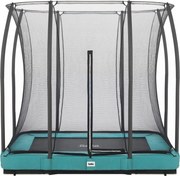 Salta trampoline Comfort Edition Ground - 214 x 153 cm - Rechthoekig - Groen