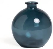 Vaas Van Gerecycled Glas Kimma Blauw – Pacific - Sklum