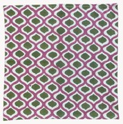 Handbedrukte stoffen servetten Azra, 4 stuks