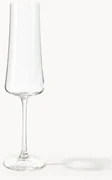 Kristallen champagneglazen Gwenda, 6-delig