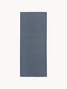 Outdoor dubbelzijdige loper Cort met zigzag patroon
