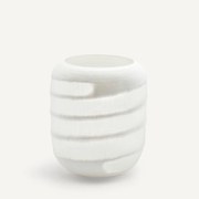 Vaas in ondoorzichtig mat glas, Topina