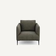 Katoenen en linnen fauteuil, Oscar, ontwerp Emmanuel Gallina