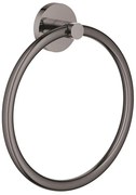 GROHE Essentials Handdoekring - 18cm - rond - hard graphite 40365a01