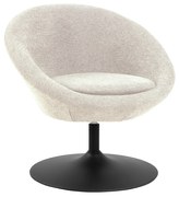 Ronde Fauteuil Draaibaar Beige
