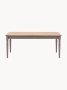 Uitschuifbare houten eettafel Eton, handgemaakt, 180 - 230 x 95 cm