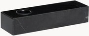 Marmeren kaarshouder Brick Black