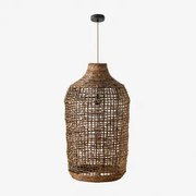 Plafondlamp Arantxa Natuurlijk - Zwart & Ø40 Cm Arantxa - Sklum