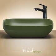 Comad Neli waskom 50x35cm mat groen