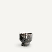 Geglazuurde keramische bloempot, H15cm, Lesego