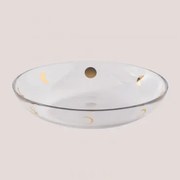 Set Van 4 Diepe Glazen Borden Exton Transparant - Sklum