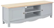 vidaXL Tv-meubel 120x30x40 cm hout grijs