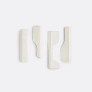 Set van 4 wanddecoraties, 3D, Synka