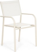 Tuinstoel Aluminium Zand/Beige Presto Brentino