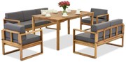 Acaciahouten tuinmeubelen van Maskat Apetito 7 Tuinpunt