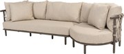 Ezra chaise lounge bank groot 2 delig terre 4 Seasons Outdoor