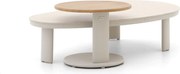 + 10% kassakorting | Loungetafel Bellagio | Rechthoekig | Tuintafel Sintered stone | 2-delig | Kees Smit Tuinmeubelen