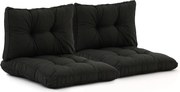 Loungekussen Tuin | Zwart | Dralon | Madison | 73x43cm | Kees Smit Tuinmeubelen