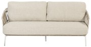 Dalias 3 zits lounge tuinbank taupe vlechtwerk 4 Seasons Outdoor