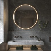 Hipp Design 013 Phantom spiegel brons met verlichting en verwarming 60x60cm