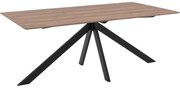 Goossens Excellent Eettafel Ferris Piramide Poot, Rechthoekig 180 x 100 cm