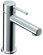 Nemo Spring Sirolo wastafelmengkraan eengreeps eengats montage met vaste bek met automatische lediging chroom met keramische schijven 57lmin 145310VMK#CCCC