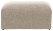 Kave Home Blok Moderne Hocker Rechthoekig - Uni Beige