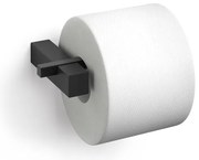Zack Carvo Toiletrolhouder - zonder klep - zwart 40500