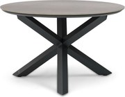 Dining Tuintafel rond 120 cm Grijs Xento