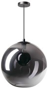 ETH Orb Hanglamp Grijze Glasbol 40 Cm