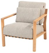 4 Seasons Outdoor Lucas loungestoel SALE Loungestoel beige weerbestendig