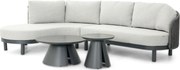 Hoek loungeset 5 personen Rope Grijs Santika Furniture Santika