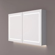 Hipp Design 62000 spiegelkast met LED en spiegelverwarming 120x70x14cm