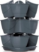 Prosperplast Coubi Herbal Kruidenpot - 29,5 cm - Grafiet - 9 Liter